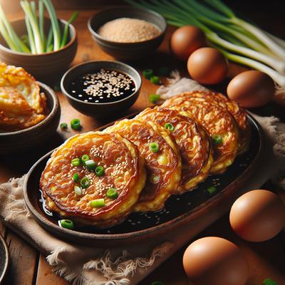 Image of Savory Pancakes from Cooked Rice