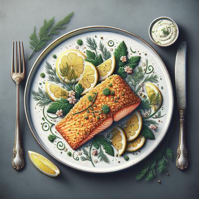 Image of Savory Panko Crusted Salmon