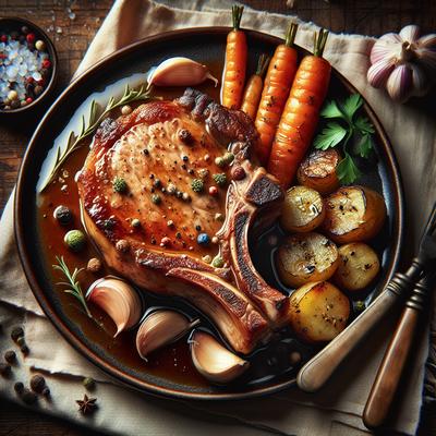 Image of Savory Pork Chop Dinner
