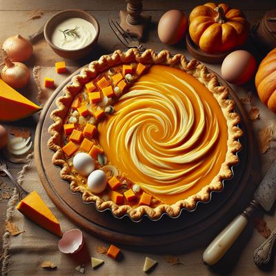 Image of Savory Pumpkin Quiche