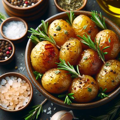 Image of Savory Roasted New Potatoes