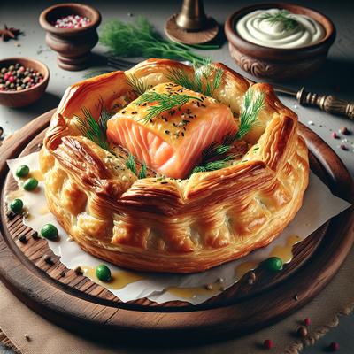 Image of Savory Salmon Puff