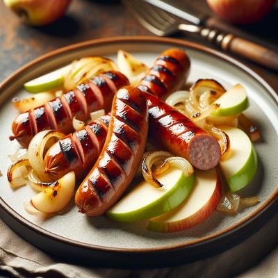 Image of Savory Sausage Bites with Apple and Onions