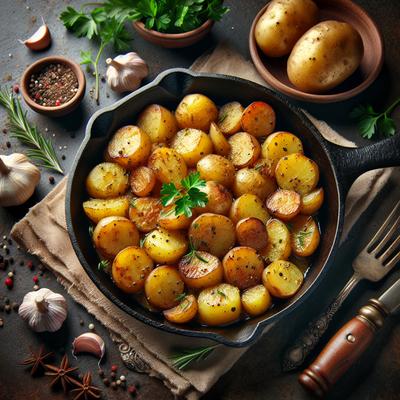 Image of Savory Skillet Potatoes