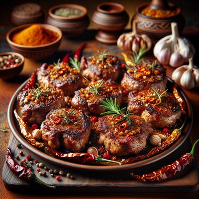 Image of Savory Spicy Lamb Cutlets