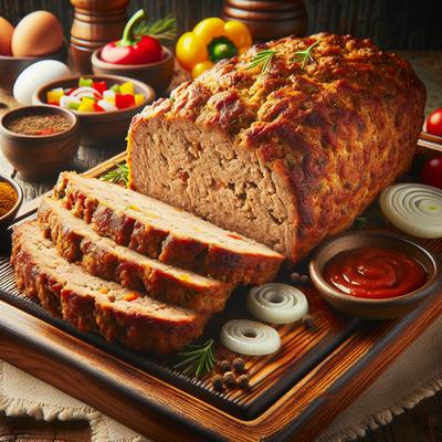 Image of Savory Spicy Turkey Meatloaf