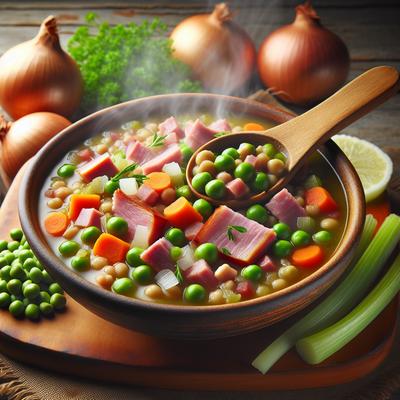 Image of Savory Split Pea Soup
