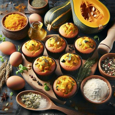 Image of Savory Squash Muffins