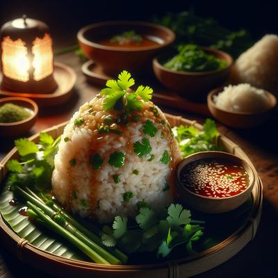 Image of Savory Thai Sticky Rice