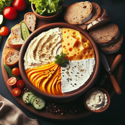 Image of Savory Three Cheese Spread