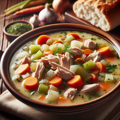 Image of Savory Turkey Chowder