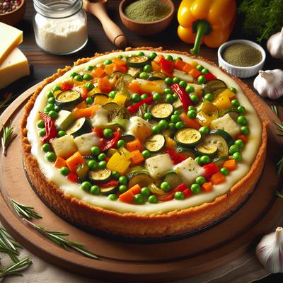 Image of Savory Vegetable Cheesecake