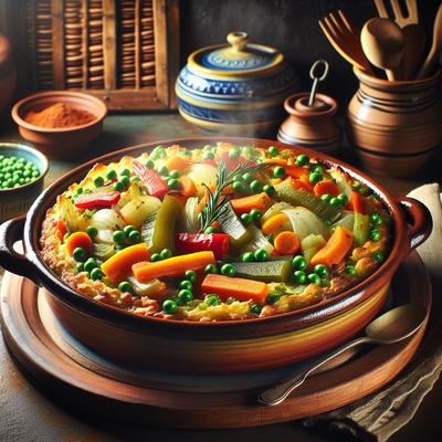 Image of Savory Veggie Casserole