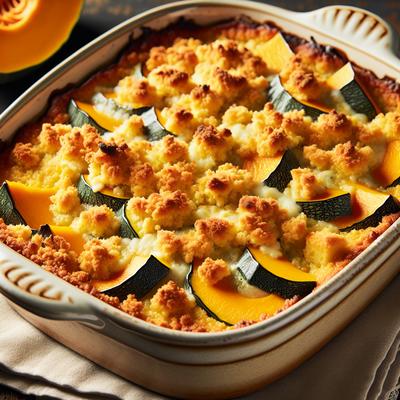 Image of Savory Winter Squash Casserole