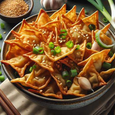 Image of Savory Wonton Chips