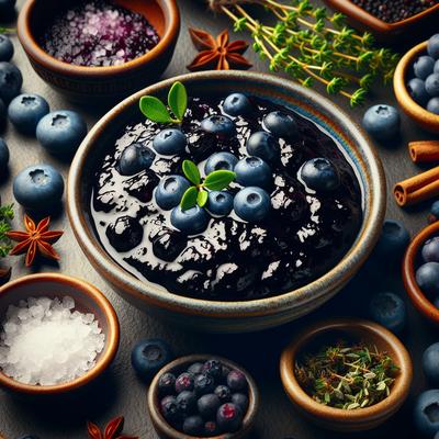 Image of Savoury Blueberry Sauce