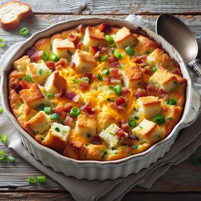 Image of Savoury Bread Pudding