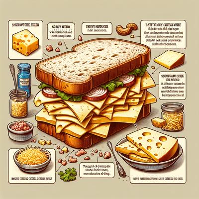 Image of Savoury Cheese Traditional British Sandwich Filler
