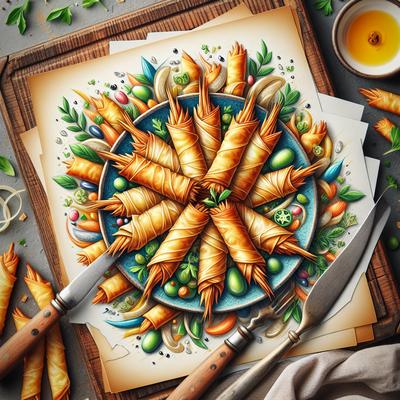 Image of Savoury Filo Fingers
