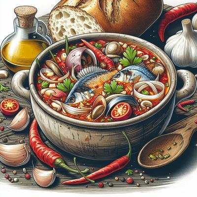 Image of Savoury Italian Fish Soup Brodetto