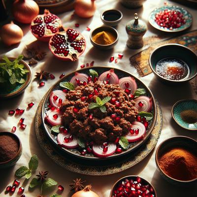 Image of Savoury Lamb Mince with Pomegranate Molasses