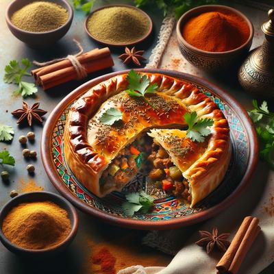 Image of Savoury Moroccan Pie