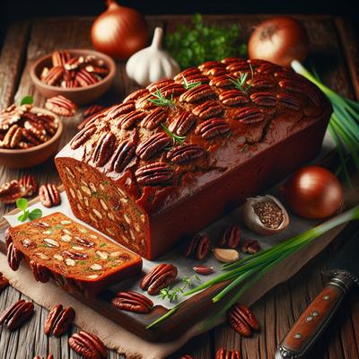 Image of Savoury Pecan Loaf