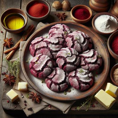 Image of Savoury Red Wine Cookies