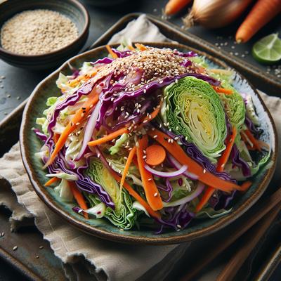 Image of Savoy Slaw with Sesame Dressing
