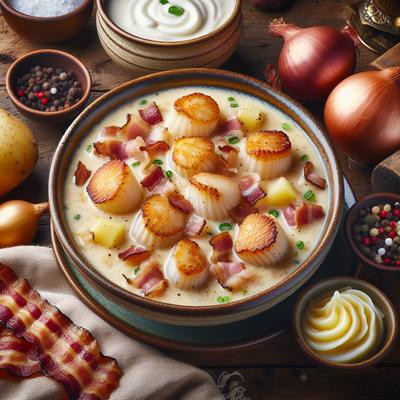 Image of Scallop and Bacon Chowder