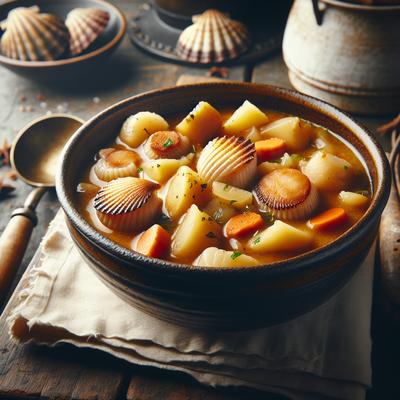 Image of Scallop Fish Stew