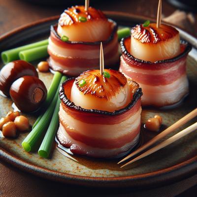 Image of Scallop Rumaki