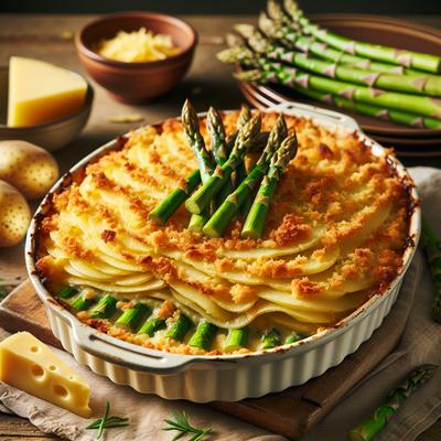 Image of Scalloped Asparagus Casserole