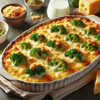 Image of Scalloped Broccoli and Cheese Casserole