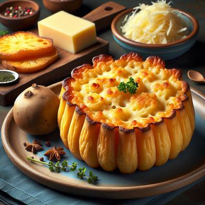 Image of Scalloped Cheese Breadfruit