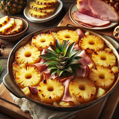 Image of Scalloped Pineapple Great Side Dish to Ham