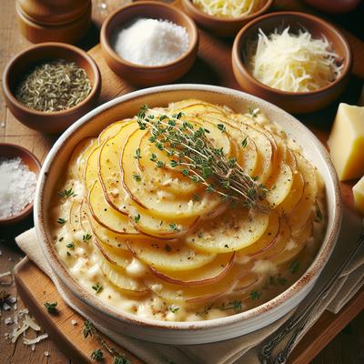 Image of Scalloped Potatoes Alfredo