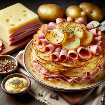 Image of Scalloped Potatoes and Ham