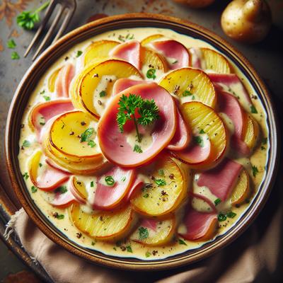 Image of Scalloped Potatoes W Ham