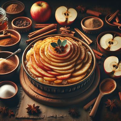 Image of Scalloped Spiced Apples