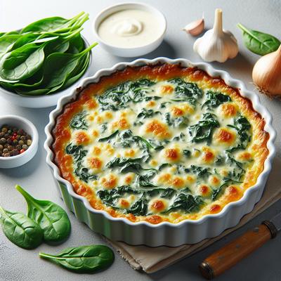 Image of Scalloped Spinach