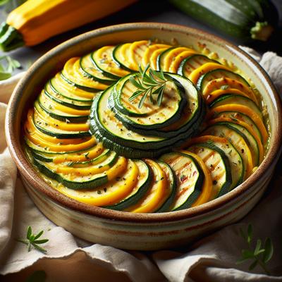 Image of Scalloped Zucchini Yellow Squash