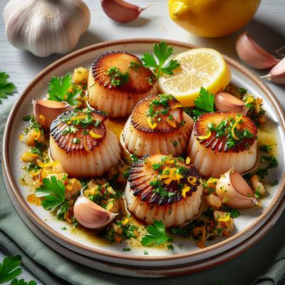 Image of Scallops Gremolata