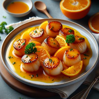 Image of Scallops L Orange