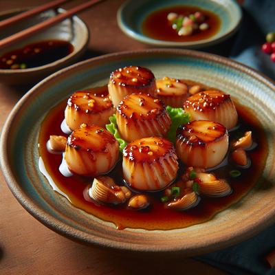 Image of Scallops W Miso Sauce