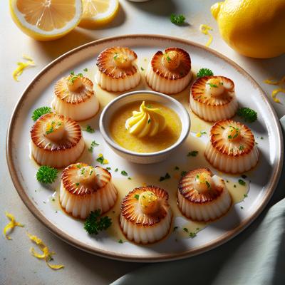 Image of Scallops with Lemon Butter