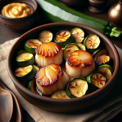 Image of Scallops with Zucchini
