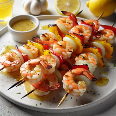 Image of Scampi Shrimp Skewers