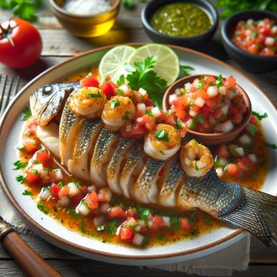 Image of Scampi Stuffed Tilapia with Pico De Gallo Rsc