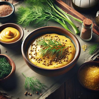 Image of Scandanavian Mustard and Dill Sauce Finland